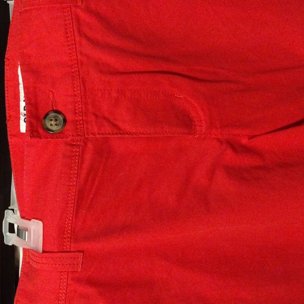 2 / 8 Old Navy, Business Causal and Chic women straight leg cotton pants in red. - Picture 2 of 8